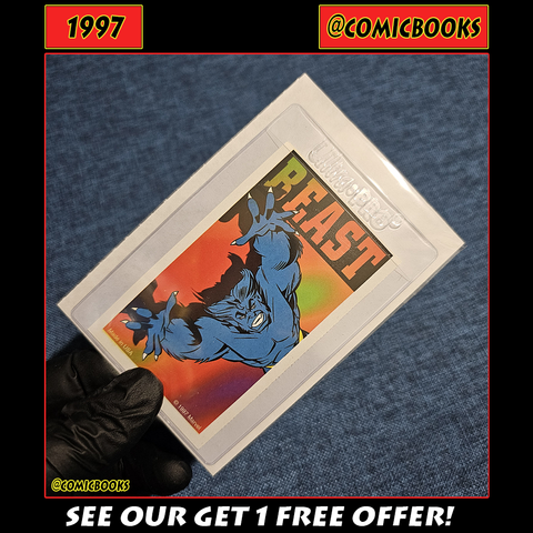 1997 Beast X-Men Valentines Card