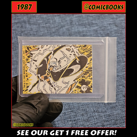 1987 Storm Mini Sticker Card
