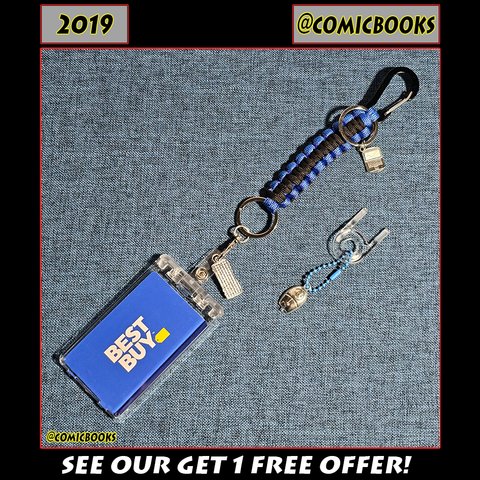 Best Buy Custom Heavy Duty $0 Value Gift Card Keychain