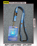 SONY Playstation 2 Lanyard + $0 Value Gift Card