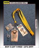 Star Wars Darth Vader Lanyard + $0 Value Gift Card + Key + Pin