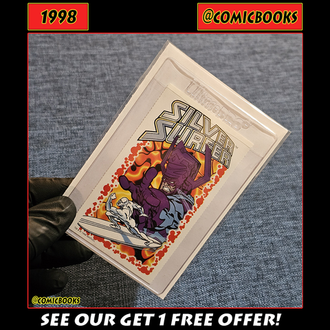 1998 Silver Surfer Valentines Card #1
