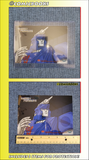 2002 Blurr Large Transformers Clear Cel Card