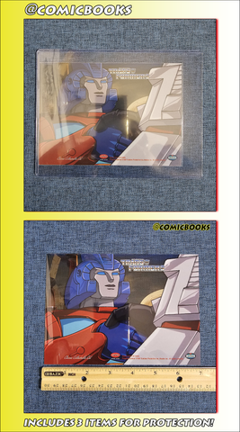 2003 Large Transformers Clear Cel Card