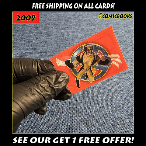 2009 Wolverine - Wolverine And The X-Men Lenticular Valentines Card