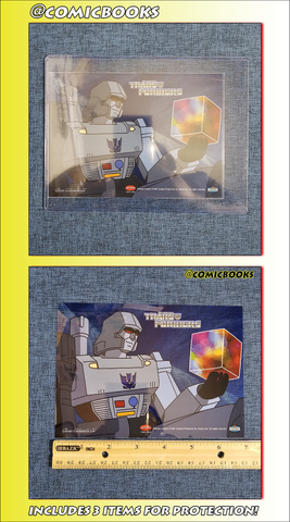 2003 Megatron Large Transformers Clear Cel Card