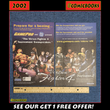 2002 Virtua Fighter 4 - 2 Page Game Print Ad & Bag