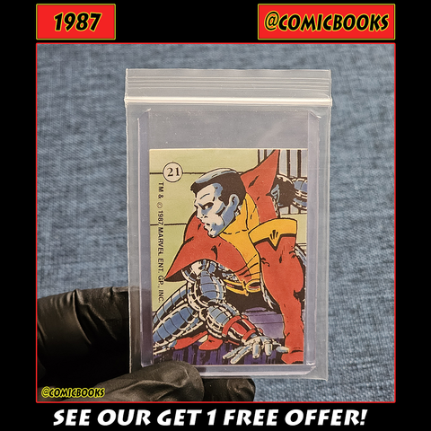 1987 Colossus Mini Sticker Card