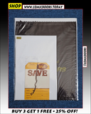 1960's Sears Price Tag Sign + 1980's Bag
