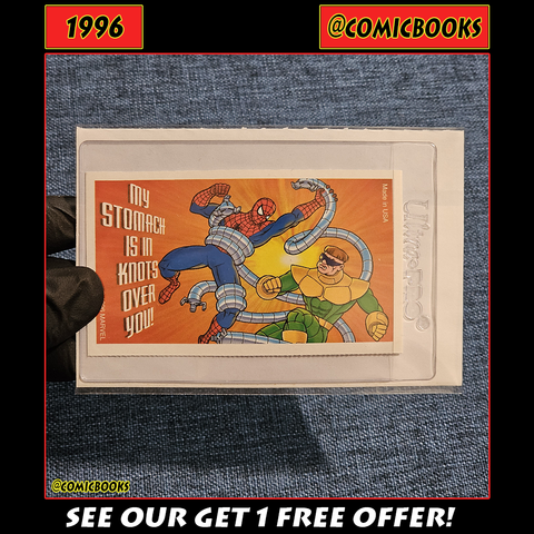 1996 Spider-Man Versus Dr. Octopus Valentines Card #9