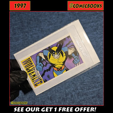 1997 Wolverine X-Men Valentines Card