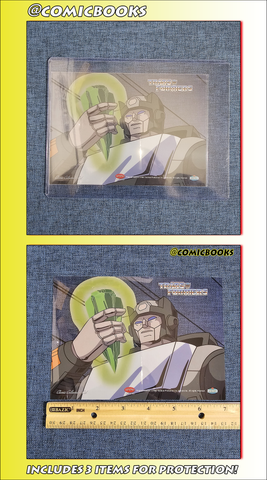 2003 Cup Large Transformers Clear Cel Card