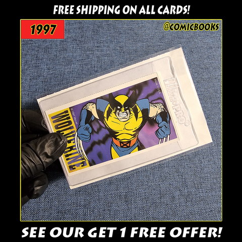 1997 Wolverine X-Men 97' Valentine's Card