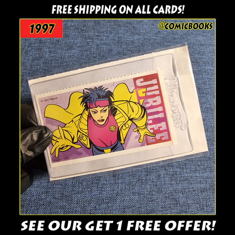 1997 Jubilee X-Men 97' Valentine's Card