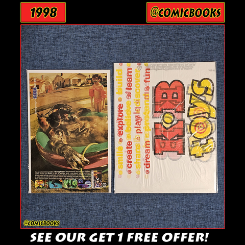 1998 Burning Rangers Game Print Ad & Bag
