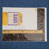 1960's Sears Price Tag Sign + 1980's Bag