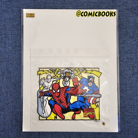 1996 Marvel Super Heroes Storm Ziploc Bag