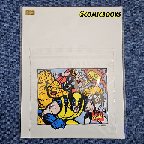 1996 Marvel Super Heroes Wolverine Ziploc Bag