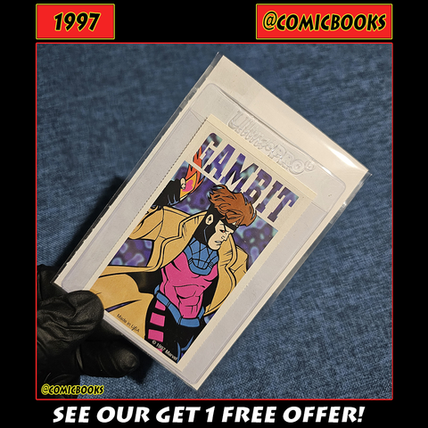 1997 Gambit X-Men Valentines Card