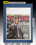 2008 Christian Bale 24 Page Unread Parade Magazine