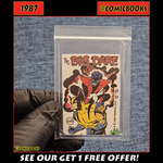 1987 Nightcrawler & Wolverine Mini Sticker Card