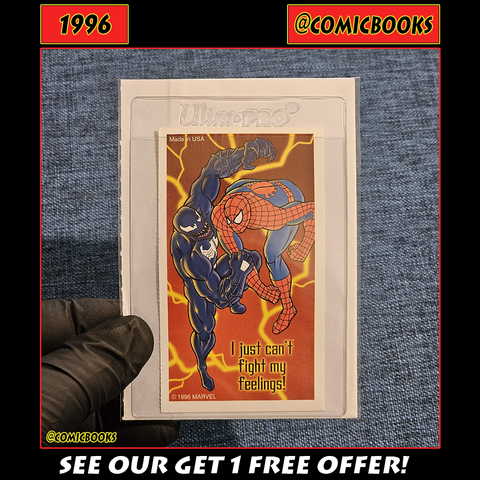 1996 Spider-Man Versus Venom Valentines Card #1