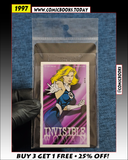 1997 Invisible Woman Marvel Super Heroes Valentines Card