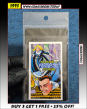 1995 Invisible Woman & Mr. Fantastic Marvel Super Heroes Valentines Card