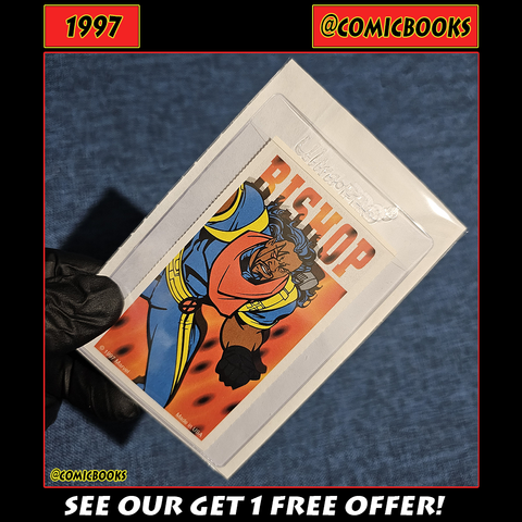 1997 Bishop X-Men Valentines Card