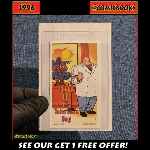 1996 Spider-Man Versus Kingpin Valentines Card #8