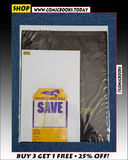 1960's Sears Price Tag Sign + 1980's Bag