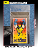 1997 Wolverine Marvel Super Heroes Valentines Card