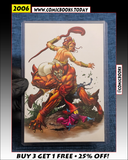 2006 Large He-Man Art Card - Frank Cho