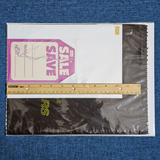 1960's Sears Price Tag Sign + 1980's Bag