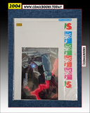 2004 Optimus Prime & Hot Rod Transformers Collectible Cel + Free Toys R US Bag!