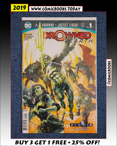 2019 Aquaman & Justice League: Drowned Earth Special