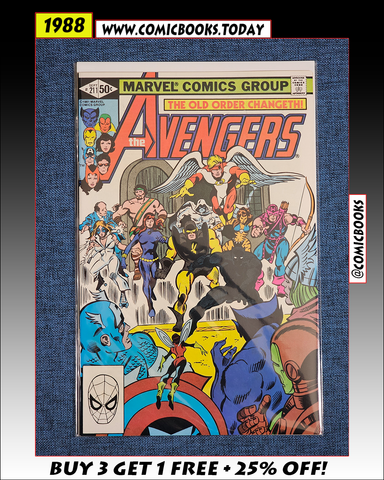1988 Avengers  Vol. 1 No. 211