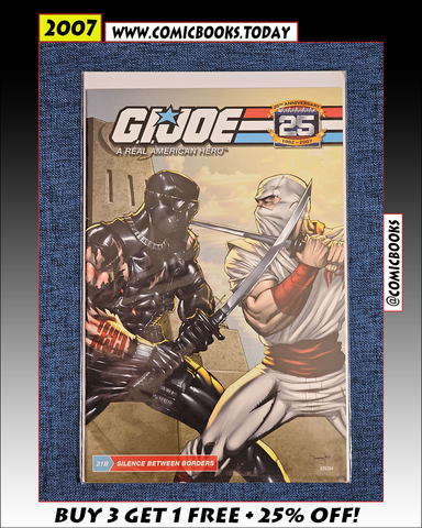 2007 GI Joe Silence Between Borders No. 21B