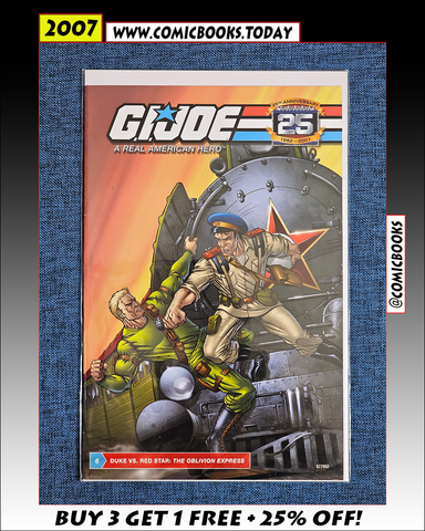 2007 GI Joe Duke VS. Red Star The Oblivion Epress No. 6