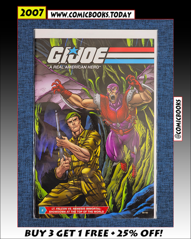 2007 GI Joe LT. Falcon VS. Nemesis Immortal  No. 8
