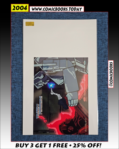 2004 Optimus Prime & Hot Rod Large Transformers Cel