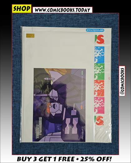 2001 Rumble Large Transformers Cel + Free Toys R US Bag!